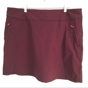 Killtec 3 in 1 raspberry pickleball tennis skort/skirt 16